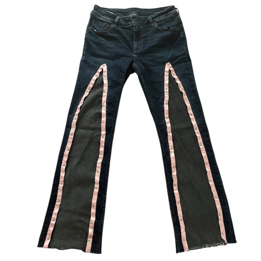 handmade reworked y2k bootcut
